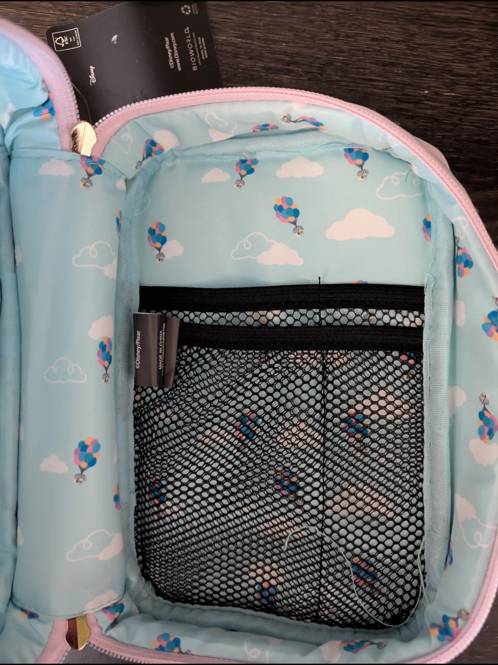 Loungefly Pastel Balloon House Makeup Organizer